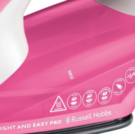 Праска RUSSELL HOBBS 26461-56 Light & Easy Pro Iron білий+ рожевий 25010046001 фото