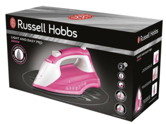 Праска RUSSELL HOBBS 26461-56 Light & Easy Pro Iron білий+ рожевий 25010046001 фото