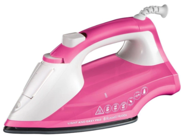 Праска RUSSELL HOBBS 26461-56 Light & Easy Pro Iron білий+ рожевий 25010046001 фото