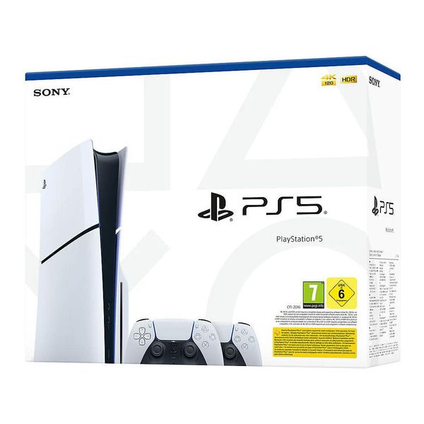 Ігрова консоль Sony PlayStation 5 Slim (2 геймпада Dualsense) (1000042045) 1000042045 фото