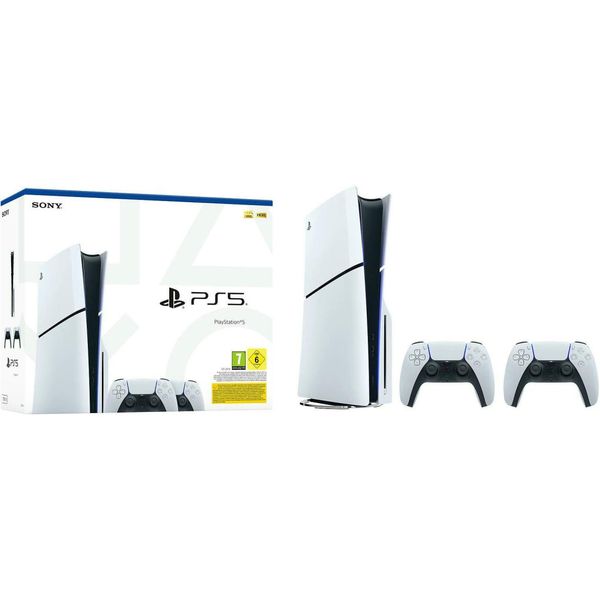 Ігрова консоль Sony PlayStation 5 Slim (2 геймпада Dualsense) (1000042045) 1000042045 фото