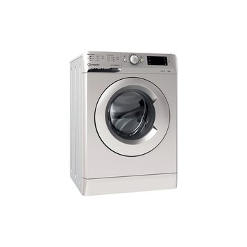 Пральна машина Indesit фронтальна, 7кг, 1200, A+++, 54см, дисплей, cріблястий OMTWE71252SEU фото