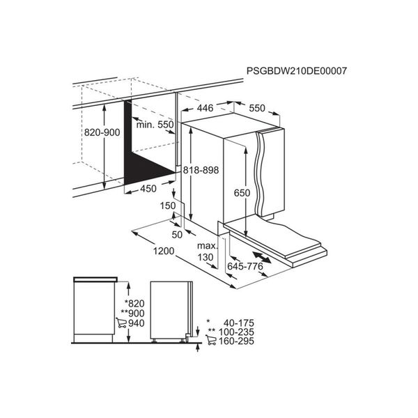 Посудомийна машина Electrolux EEA913100L EEA913100L фото