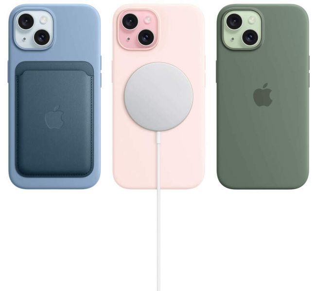 Смартфон APPLE iPhone 15 128GB (blue) MTP43RX/A фото