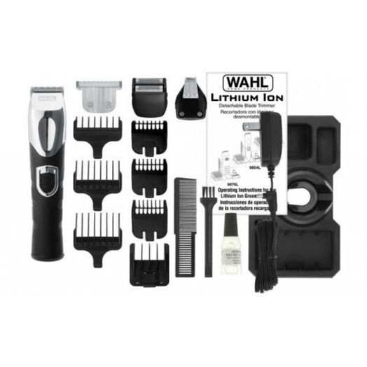 Набір для стрижки WAHL Multi Purpose Grooming Kit, для бороди і голови, мережа+акум., роторний мотор 09854-616 фото