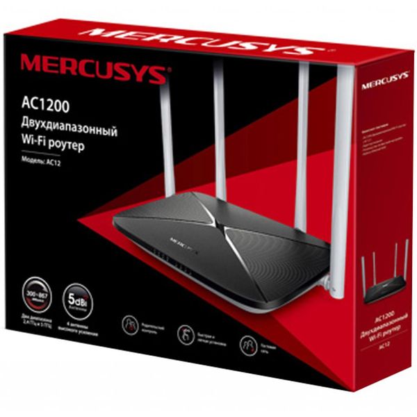 Маршрутизатор Mercusys AC12 AC12 фото