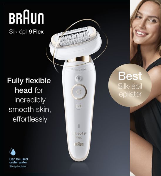 Епілятор BRAUN Електр епiлятор Silk_epil 9 SES 9001 3D 81773057 фото