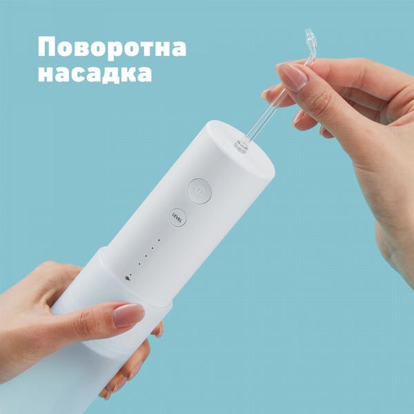 Іригатор Panasonic портативний, чаша 165 мл, білий EW-DJ4B-W520 фото