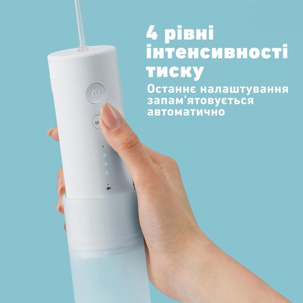 Іригатор Panasonic портативний, чаша 165 мл, білий EW-DJ4B-W520 фото