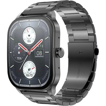 Смарт-годинник Amazfit Pop 3S Metal Black (1051348) 1051348 фото