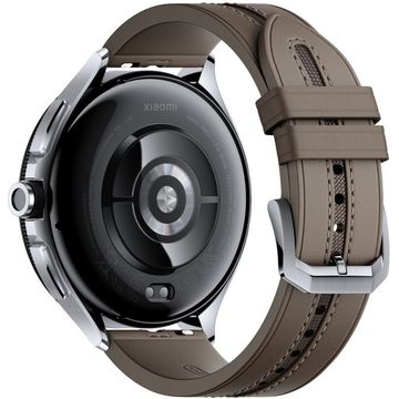 Смарт-годинник Xiaomi Watch 2 Pro Bluetooth Silver Case with Brown Leather Strap (1006733) 1006733 фото