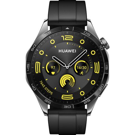 Смарт-годинник Huawei WATCH GT 4 46mm Active Black (55020BGS) 55020BGS фото