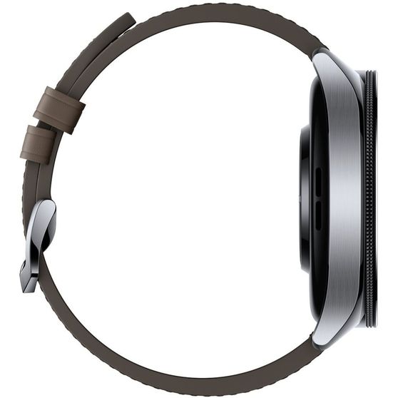 Смарт-годинник Xiaomi Watch 2 Pro Bluetooth Silver Case with Brown Leather Strap (1006733) 1006733 фото