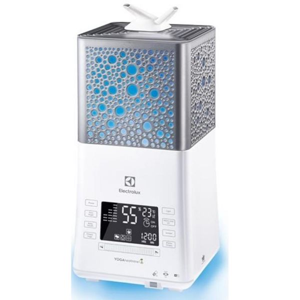 Зволожувач повітря Electrolux YOGAhealthline EHU-3815D 6.3 л, 50 м2, 550 мл/г, ультразвуковий, гігро EHU-3815D фото