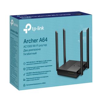 Маршрутизатор TP-Link ARCHER A64 (ARCHER-A64) ARCHER-A64 фото