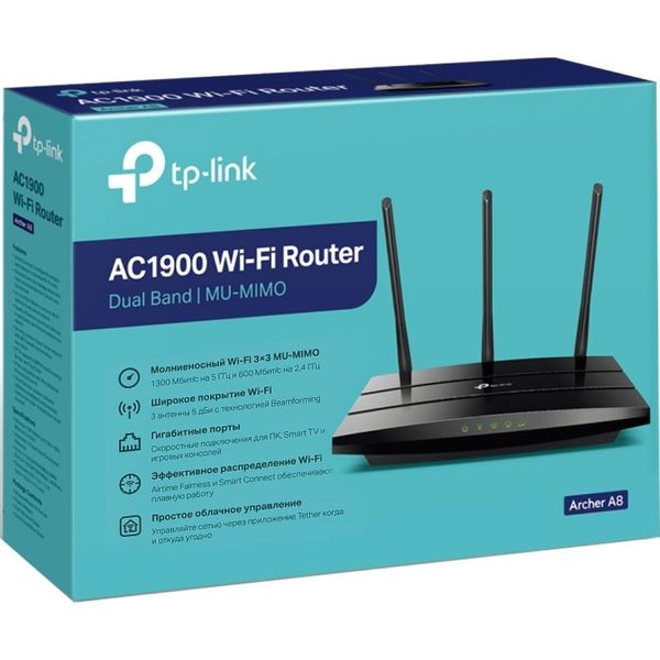 Маршрутизатор TP-Link ARCHER-A8 ARCHER-A8 фото