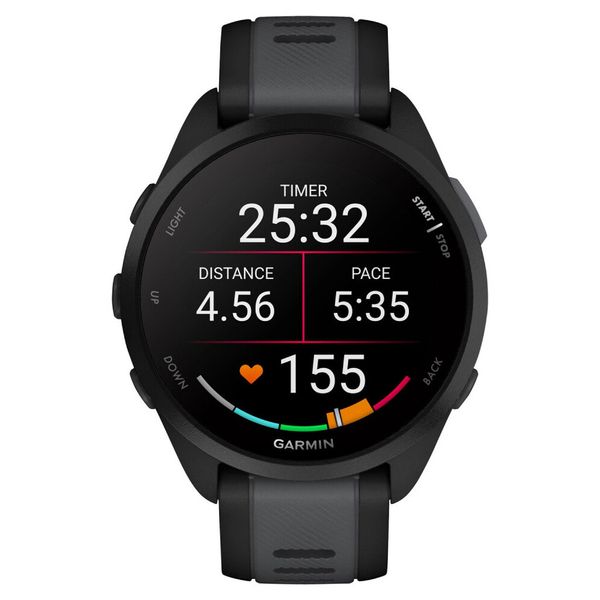 Смарт-годинник Garmin Forerunner 165 Music, Black/Slate Grey, GPS (010-02863-30) 010-02863-30 фото