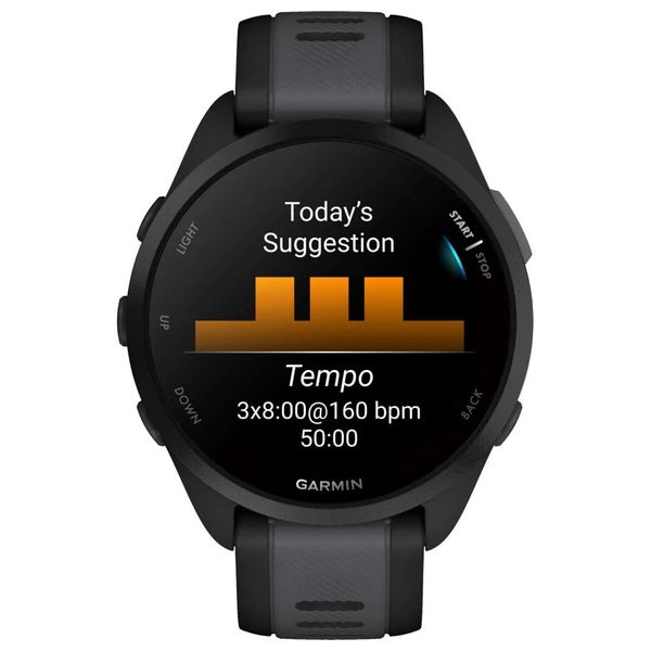 Смарт-годинник Garmin Forerunner 165 Music, Black/Slate Grey, GPS (010-02863-30) 010-02863-30 фото