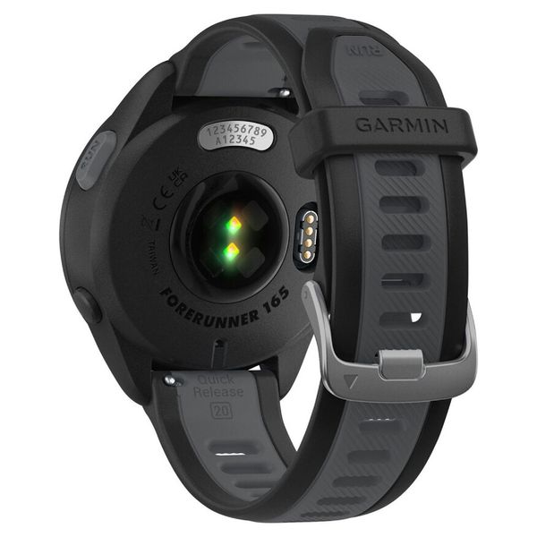 Смарт-годинник Garmin Forerunner 165 Music, Black/Slate Grey, GPS (010-02863-30) 010-02863-30 фото