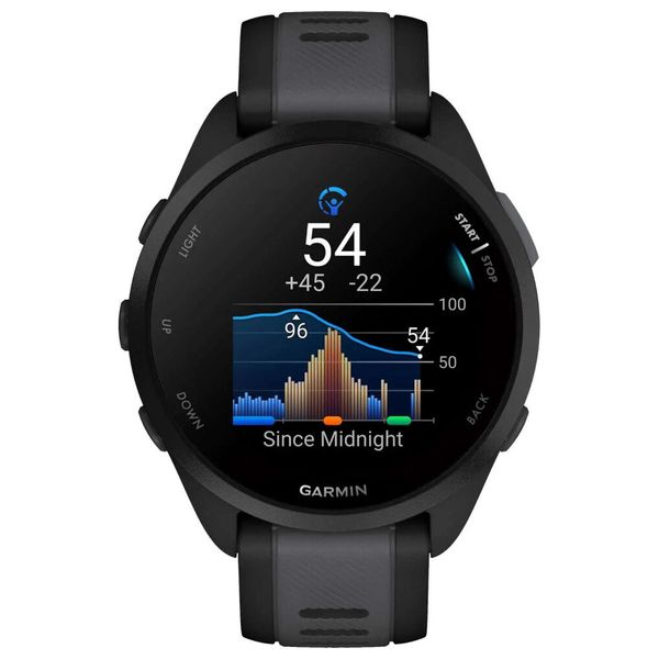 Смарт-годинник Garmin Forerunner 165 Music, Black/Slate Grey, GPS (010-02863-30) 010-02863-30 фото