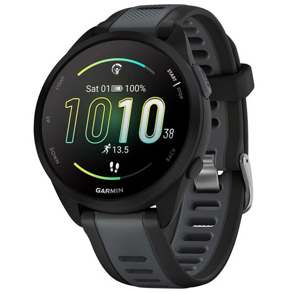 Смарт-годинник Garmin Forerunner 165 Music, Black/Slate Grey, GPS (010-02863-30) 010-02863-30 фото