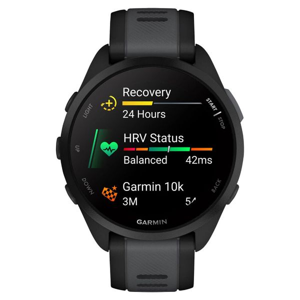 Смарт-годинник Garmin Forerunner 165 Music, Black/Slate Grey, GPS (010-02863-30) 010-02863-30 фото