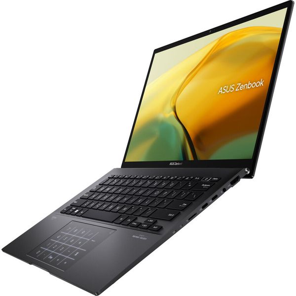 Ноутбук ASUS Zenbook 14 UM3402YA-KP751 14" WQXGA IPS, AMD R5-7430U, 16GB, F1TB, UMA, NoOS, Чорний 90NB0W95-M01C20 фото