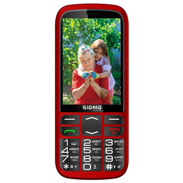 Мобільний телефон Sigma Comfort 50 Optima Type-C Red (4827798122327) 4827798122327 фото