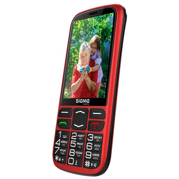 Мобільний телефон Sigma Comfort 50 Optima Type-C Red (4827798122327) 4827798122327 фото