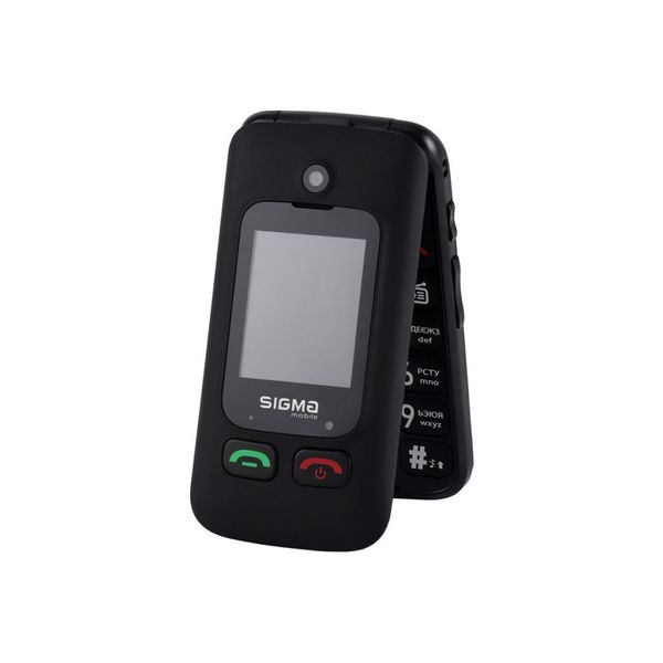 Мобільний телефон Sigma Comfort 50 Shell Duo Type-C Black (4827798212523) 4827798212523 фото