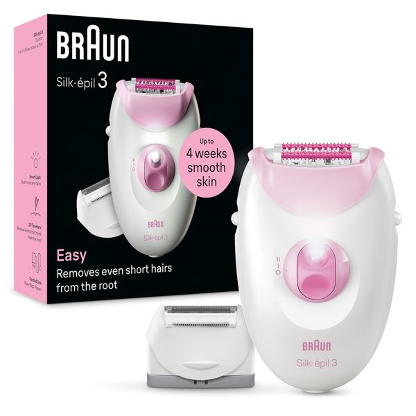 Епілятор BRAUN Електр епiлятор Silk-еpil 3 SE 3-031 80743154 фото