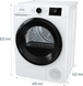 Сушильна машина GORENJE DNE 82/GN (SP22/4222) 741335 фото 3