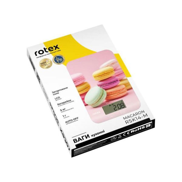 Ваги кухонні Rotex RSK14-M macaron RSK14-M macaron фото