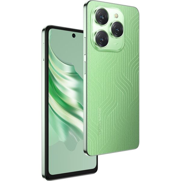 Смартфон TECNO Spark 20 PRO (KJ6) 6.78" 8/256ГБ, 2SIM, 5000мА•год, Magic Skin Green 4894947014239 фото