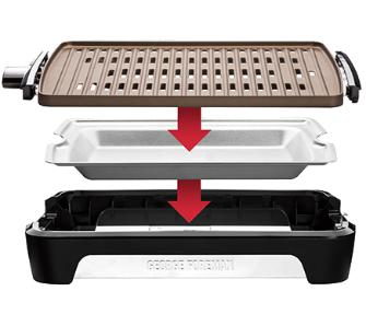 Гриль RUSSELL HOBBS George Foreman 25850-56 Smokeless BBQ Grill 23861036001 фото