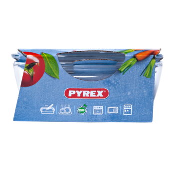 Каструля с/к PYREX ESSENTIALS кругл. 1,1л+0,3л упак (207A000/7643) 207A000/7643 фото