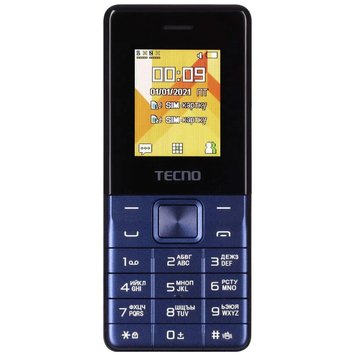 Мобільний телефон Tecno T301 Deep Blue (4895180778681) 4895180778681 фото