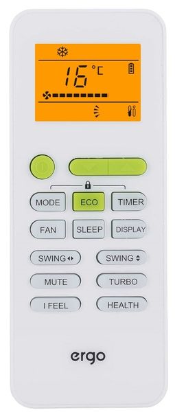 Кондиціонер ERGO AC 0703 SWН AC 0703 SWН фото