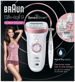 Епілятор BRAUN Електр епiлятор Silk_epil 9 SES 9/890 81646959 фото