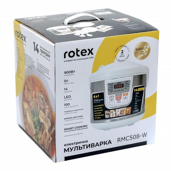 Мультиварка Rotex RMC508-W RMC508-W фото