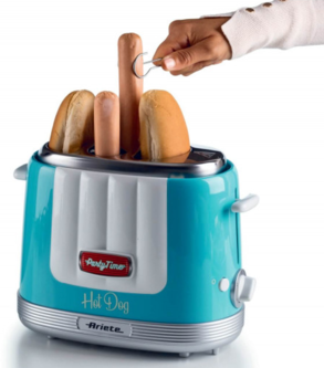 Бутербродниця ARIETE 0206 - HOT DOG синя 00C020601AR0 фото