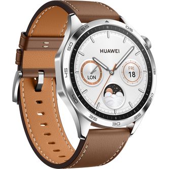 Смарт-годинник Huawei WATCH GT 4 46mm Classic Brown Leather (55020BGW) 55020BGW фото