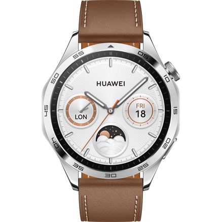 Смарт-годинник Huawei WATCH GT 4 46mm Classic Brown Leather (55020BGW) 55020BGW фото