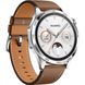 Смарт-годинник Huawei WATCH GT 4 46mm Classic Brown Leather (55020BGW) 55020BGW фото 5