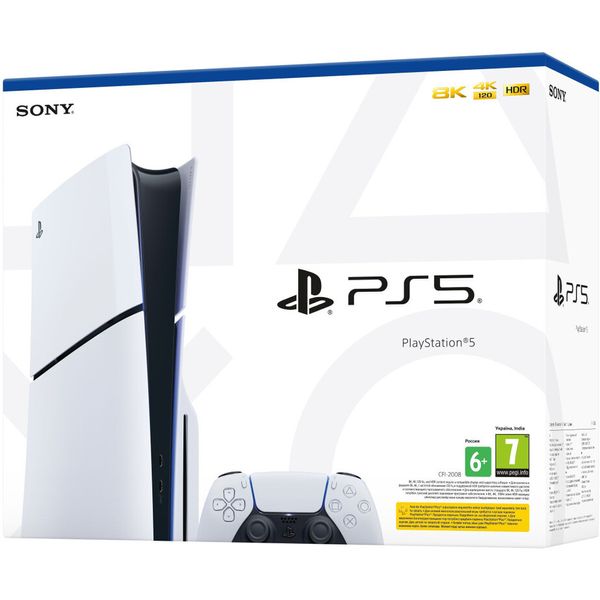 Ігрова консоль Sony PlayStation 5 Blu-Ray SLIM Edition 1TB (1000040591) 1000040591 фото